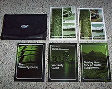 2011 Ford Escape Owner's Manual Set