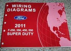 2011 Ford F-250, F-350, F-450 & F-550 Super Duty Truck Wiring Diagram Manual