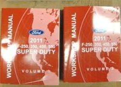 2011 Ford F-250, F-350, F-450 & F-450 Super Duty Truck Shop Service Repair Manual