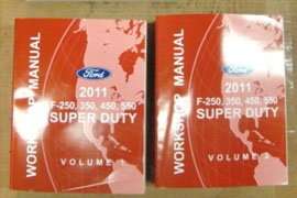 2011 Ford F-250 Super Duty Truck Shop Service Repair Manual