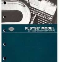 2011 Harley-Davidson CVO Softail Convertible FLSTSE2 Model Parts Catalog