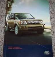 2011 Land Rover LR4 Owner's Operator Manual User Guide
