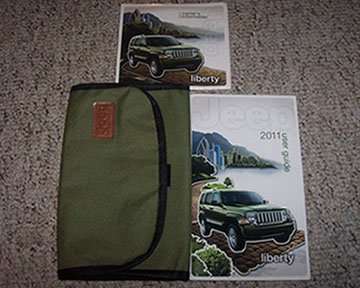 2011 Jeep Liberty Owner's Operator Manual User Guide Set