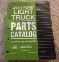 2011 Lincoln MKX Parts Catalog Manual