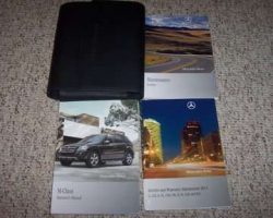 2011 Mercedes Benz ML350, ML450, ML550 & ML63 AMG M-Class Owner's Operator Manual User Guide Set