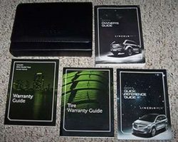 2011 Lincoln MKX Owner's Operator Manual User Guide Set