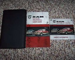 2011 Dodge Ram Truck Owner's Operator Manual User Guide Set
