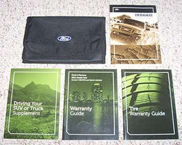 2011 Ford Ranger Owner Operator User Guide Manual Set