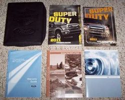 2011 Ford F-550 Super Duty Truck Harley Davidson Edition Owner's Manual Set