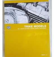 2011 Harley Davidson Trike Models Service Manual Supplement