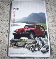 2011 Jeep Wrangler Owner's Operator Manual User Guide