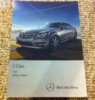 2012 Mercedes Benz C250, C350 & C63 AMG C-Class Coupe Owner's Operator Manual User Guide