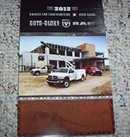 2012 Dodge Ram Truck Chassis Cab 3500 4500 5500 Owner's Operator Manual User Guide