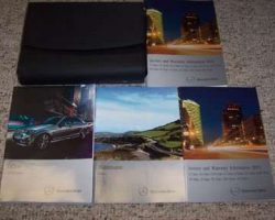 2012 Mercedes Benz C250, C300, C350 & C63 AMG C-Class Sedan Owner's Operator Manual User Guide Set