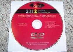 2012 Ford Escape Service Manual DVD