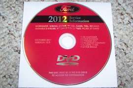 2012 Ford E-Series E-150, E-250, E-350 & E-450 Shop Service Repair Manual DVD