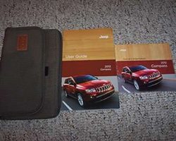 2012 Jeep Compass Owner's Operator Manual User Guide Set