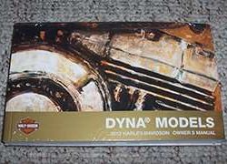 2012 Harley Davidson Dyna Models Owner's Manual