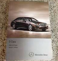 2012 Mercedes Benz E-Class E350, E550 & E63 AMG Sedan & Wagon Owner's Operator Manual User Guide