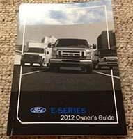 2012 Ford E-Series E-150, E-250, E-350 & E-450 Owner's Manual