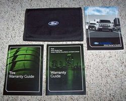 2012 Ford E-Series E-150, E-250, E-350 & E-450 Owner Operator User Guide Manual Set