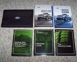2012 Ford F-150 Truck Owner Operator User Guide Manual Set