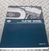 2012 Harley Davidson CVO Softail Convertible FLSTSE3 Model Service Manual Supplement