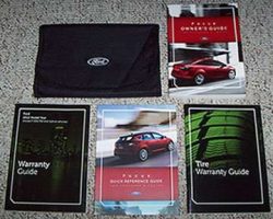 2012 Ford Focus Owner's Operator Manual User Guide Set