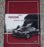 2012 Ford Fusion Owner's Operator Manual User Guide
