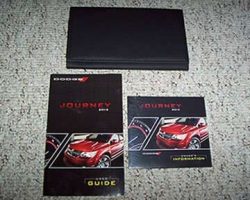 2012 Dodge Journey Owner's Operator Manual User Guide Set