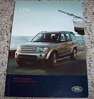 2012 Land Rover LR4 Owner's Operator Manual User Guide