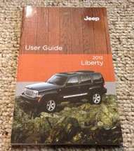 2012 Jeep Liberty Owner's Operator Manual User Guide