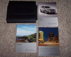 2012 Mercedes Benz ML350, ML550 & ML63 AMG M-Class Owner's Operator Manual User Guide Set