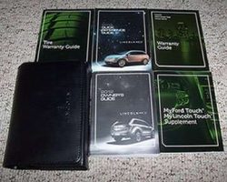 2012 Lincoln MKX Owner's Operator Manual User Guide Set
