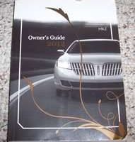 2012 Lincoln MKZ Owner's Operator Manual User Guide