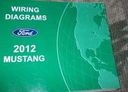 2012 Ford Mustang Electrical Wiring Diagram Manual