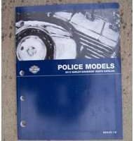 2012 Harley Davidson Police Models Parts Catalog