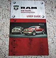2012 Dodge Ram Truck Owner's Operator Manual User Guide