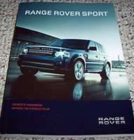 2012 Land Rover Range Rover Sport Owner's Operator Manual User Guide