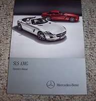2013 Mercedes Benz SLS AMG Owner's Operator Manual User Guide