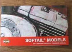 2012 Harley Davidson Softail Models Owner's Manual