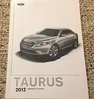 2012 Ford Taurus Owner's Manual
