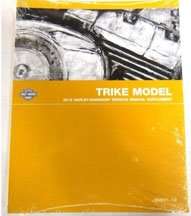 2012 Harley Davidson Trike Models Shop Service Repair Manual Supplement