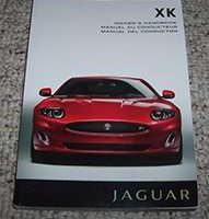2012 Jaguar XK Series Owner's Operator Manual User Guide
