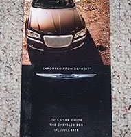 2013 Chrysler 300 Owner's Operator Manual User Guide