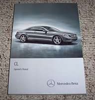 2013 Mercedes Benz CL-Class CL550, CL600, CL63 AMG & CL65 AMG Owner's Operator Manual User Guide