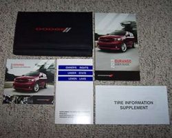 2013 Dodge Durango Owner's Operator Manual User Guide Set