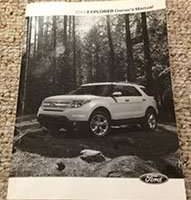 2013 Ford Explorer Owner's Operator Manual User Guide