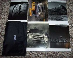 2013 Ford F-450 Super Duty Truck Owner's Manual Set