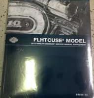 2013 Harley Davidson CVO Ultra Classic Electra Glide FLHTCUSE8 Model Service Manual Supplement